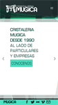 Mobile Screenshot of cristaleriamugica.com